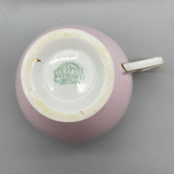 Vintage Royal Grafton Pink Floral Bouquet Tea Cup and Saucer Gold Trim - Picture 3 of 16